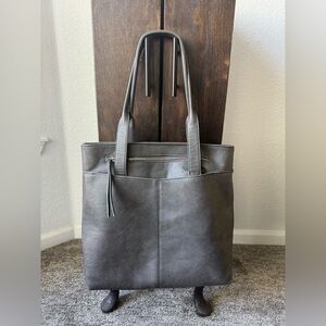 Madison West Gray Tote Bag